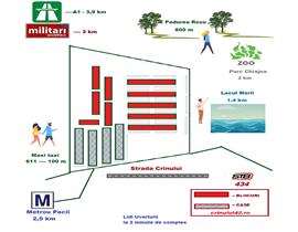 Zona Militari Apartament 2 camere, decomandat Bloc NouDezvoltator